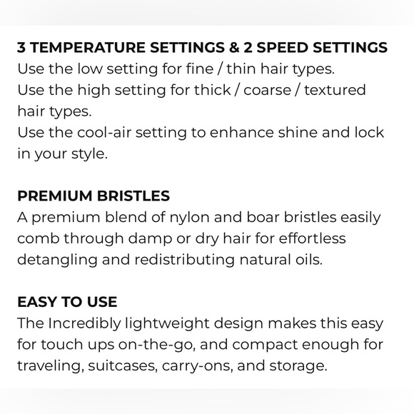 ADAGIO CALIFORNIA Mini Blowout Brush - Picture 6 of 6